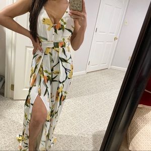 Floral jumpsuit